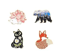 Animal lapel pins for sale  Delivered anywhere in UK