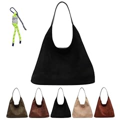 Vgpbphj suede tote for sale  Delivered anywhere in UK