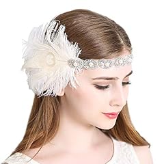 Flapper gatsby headband for sale  Delivered anywhere in UK
