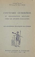 Coutumes guerrières organisat d'occasion  Livré partout en France