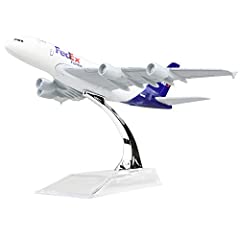 LESES Diecast Plane Model 1:400 scale FEDEX A380 Airplane for sale  Delivered anywhere in UK