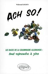 Ach bases grammaire d'occasion  Livré partout en France
