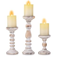 Wood candle holders for sale  Delivered anywhere in USA 