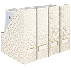 Magazine holders white for sale  Delivered anywhere in USA 