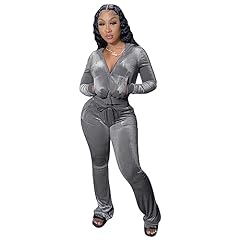 Womens piece velour for sale  Delivered anywhere in USA 