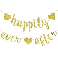 Happily ever banner for sale  Delivered anywhere in USA 