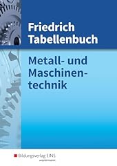 Friedrich tabellenbuch metallt gebraucht kaufen  Wird an jeden Ort in Deutschland