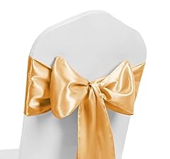Satin chair sash for sale  Delivered anywhere in UK