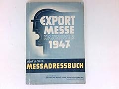 Amtliches messadressbuch expor gebraucht kaufen  Wird an jeden Ort in Deutschland