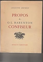 Propos . barenton d'occasion  Livré partout en France
