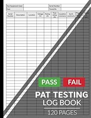 Pat testing log for sale  Delivered anywhere in UK