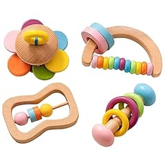 Pcs wooden baby for sale  Delivered anywhere in USA 
