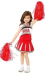 Used, Charades Child's USA Cheerleader Costume, Large for sale  Delivered anywhere in USA 