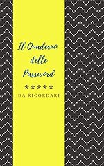 Quaderno delle password usato  Spedito ovunque in Italia 