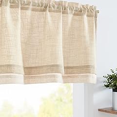 Jinchan linen valance for sale  Delivered anywhere in USA 