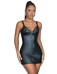 Hmydear lederkleid damen gebraucht kaufen  Wird an jeden Ort in Deutschland