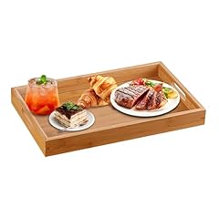 Wooden trays serving for sale  Delivered anywhere in UK
