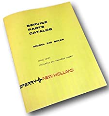 New Holland Model 310 Baler Service Parts Catalog Manual for sale  Delivered anywhere in USA 