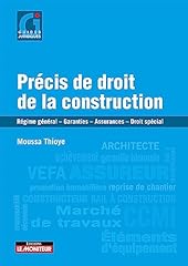 Précis droit construction d'occasion  Livré partout en France