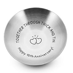 10th anniversary tin for sale  Delivered anywhere in UK