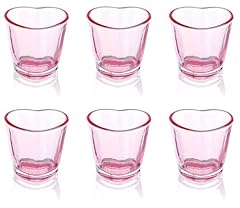 Heart shot glasses for sale  Delivered anywhere in UK