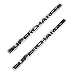 Supercharged letter emblem for sale  Delivered anywhere in USA 