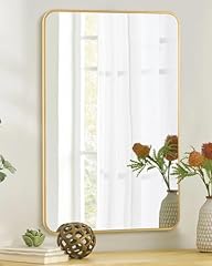 Gold bathroom mirror for sale  Delivered anywhere in USA 