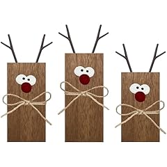3pcs reindeer table for sale  Delivered anywhere in USA 