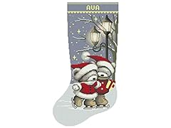 Christmas stocking cross for sale  Delivered anywhere in USA 
