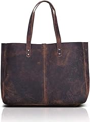 Komalc leather tote for sale  Delivered anywhere in USA 