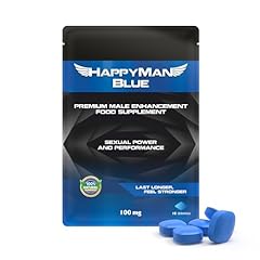 Happyman blue tablets for sale  Delivered anywhere in UK