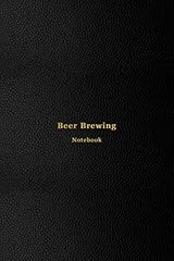Beer brewing notebook for sale  Delivered anywhere in USA 