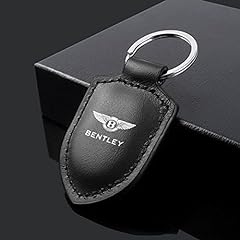 Leather metal keyring for sale  Delivered anywhere in UK