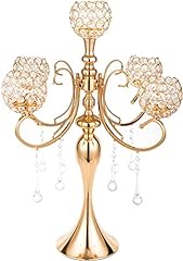 Arm gold candelabra for sale  Delivered anywhere in Ireland