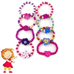 8pcs girls bracelets for sale  Delivered anywhere in UK