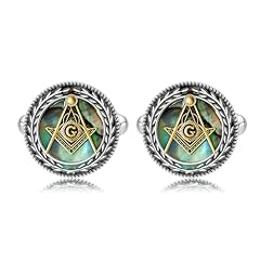Masonic cuff links for sale  Delivered anywhere in UK