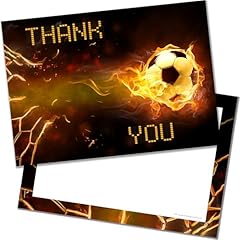 Football thank cards for sale  Delivered anywhere in UK