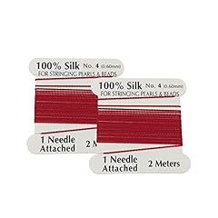 Pieces silk beading for sale  Delivered anywhere in USA 