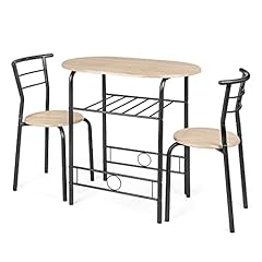CHRISTOW Dining Table & Chairs Set Of 2, Breakfast, used for sale  Delivered anywhere in UK