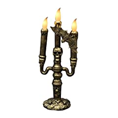 QinYing 3-Candles Halloween LED Candelabra Flameless for sale  Delivered anywhere in USA 