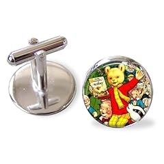 Rupert bear cufflinks for sale  Delivered anywhere in Ireland