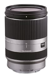 Tamron B011S AF 18-200 mm F/3,5-6.3 - Objetivo para Sony/Canon (distancia focal 18-200mm, apertura f/3.5-6,3, estabilizador óptico, macro, diámetro: 62mm) plateado segunda mano  Se entrega en toda España 