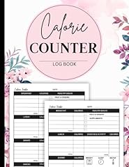 Calorie counter log for sale  Delivered anywhere in UK