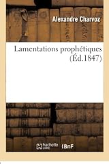 Lamentations prophétiques for sale  Delivered anywhere in USA 