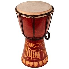 Djembe drum carved for sale  Delivered anywhere in USA 