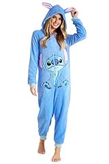 Disney Pijama Entero Mujer de Polar Stitch y Winnie The Pooh (Azul Stitch, L) segunda mano  Se entrega en toda España 