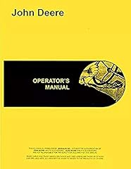 John deere operators for sale  Delivered anywhere in USA 
