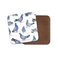 Pigeon print coaster for sale  Delivered anywhere in UK