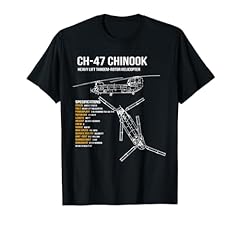 Chinook helicopter shirt for sale  Delivered anywhere in USA 