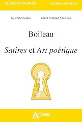 Boileau satires art d'occasion  Livré partout en France